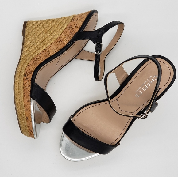 CHARLES by Charles David  Espadrille Wedge Sandal - Picture 1 of 14